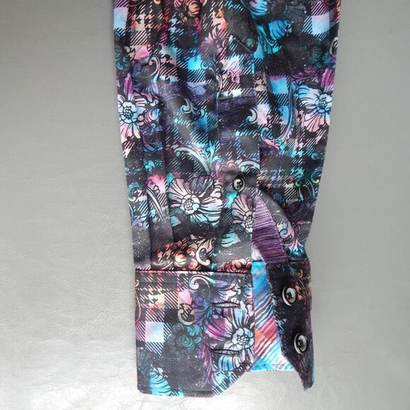 Robert Graham WAGNER Men’s Button Front Long Sleeve Shirt Multicolor Size XL NWT - Picture 14 of 14